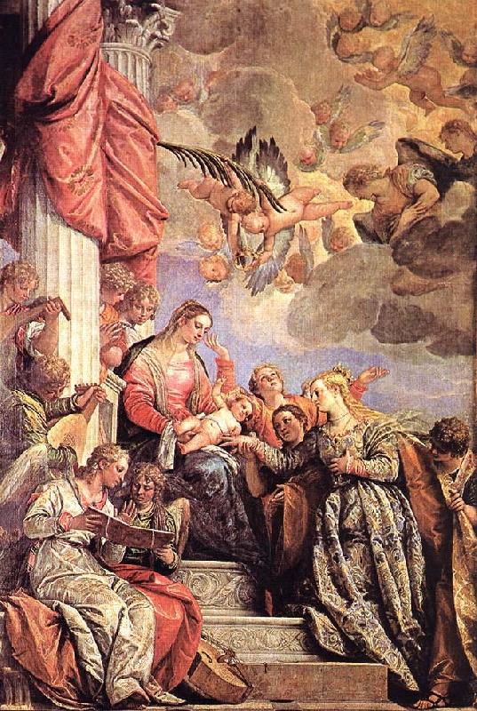 VERONESE (Paolo Caliari) The Marriage of St Catherine awr china oil painting image